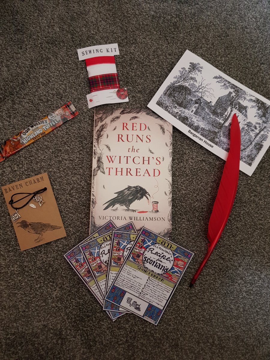 I've had some gorgeous #bookmail recently.
Red Runs the Witch's Thread by @strangelymagic 
Can't wait to read it.

 @The_WriteReads #BookTwitter #booklovers #blogtours #fiction #readingforpleasure #bookbloggers #BookReviews #booktwt