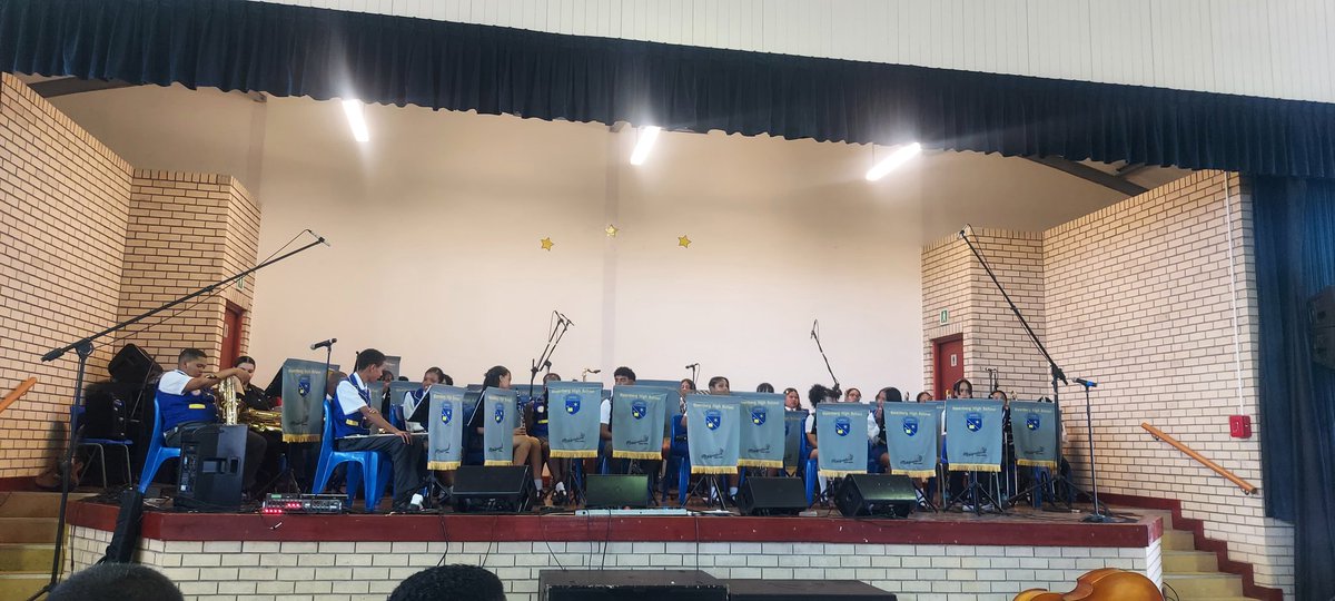 We're at Floreat Primary School Hall in Steenberg, Cape Town, this afternoon to support the C-Flat Youth Jazz Festival - Celebrating Unity Through Jazz.