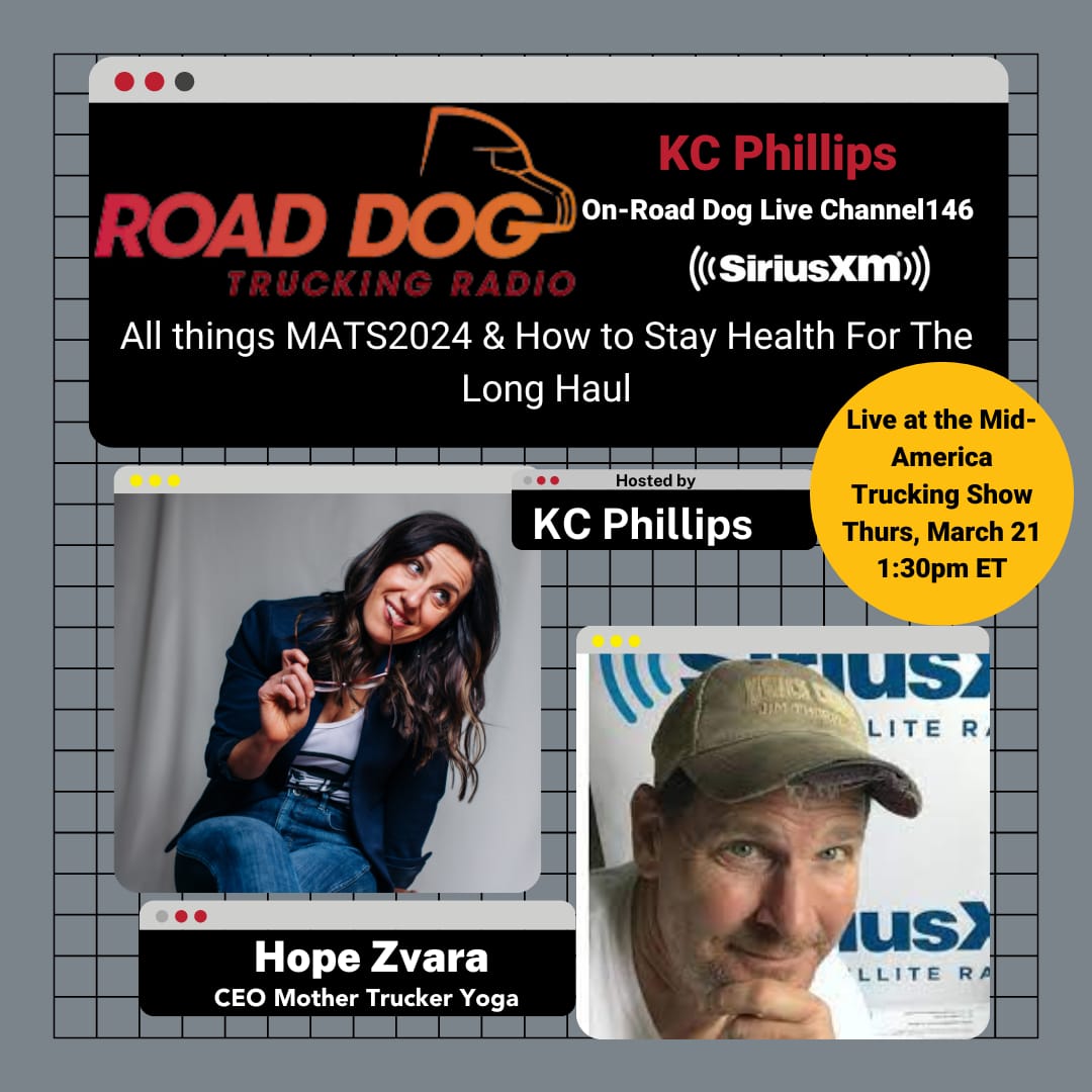 trucker_yoga's tweet photo. π
*Catch us online or experience the magic in person* in the EAST Wing. We'll dive deep into *MATS204* insights and share pioneering advice on transforming driver health, one manageable step at a time. πͺπ
π£οΈπ #MATS204 #RoadDogTrucking #DriverHealthRevolution https://t.co/x4C8xljtqj