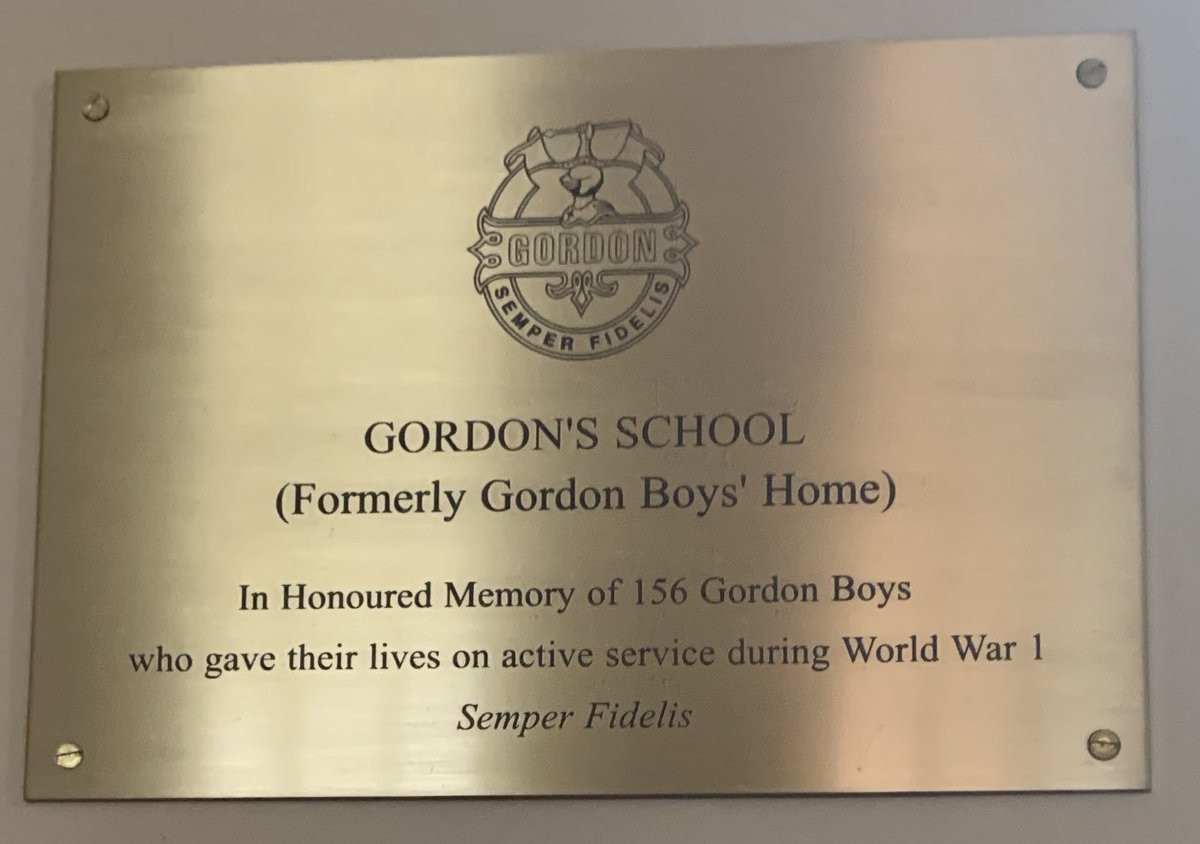 @GordonsSch as a former pupil, where was I earlier today?