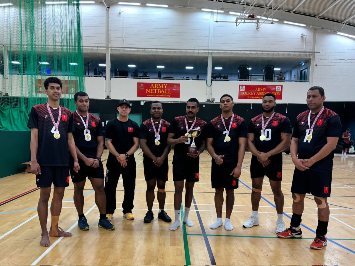 Congrats to the Infantry volleyball team for defending their men's title at the Army Inter Corps 2024 Championships! Special thanks to Wes for exemplary leadership shown, SSgt Felix, and the AVA for organising such a fantastic event! 🏐 #keepgoing @ArmySportASCB