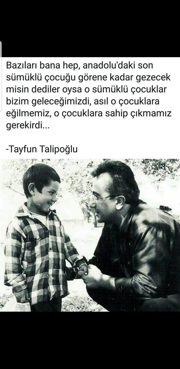 Saygıyla...
#TayfunTalipoğlu