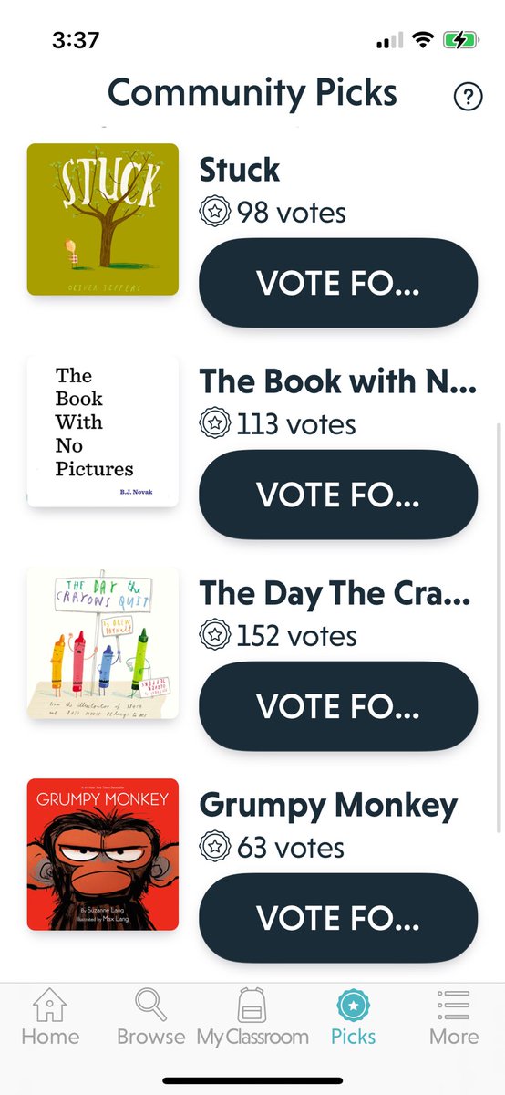 You can vote for your fav @Novel_Effect soundscape! I’ll make my selection tomorrow. It’s so hard to choose just one! #nfxamb