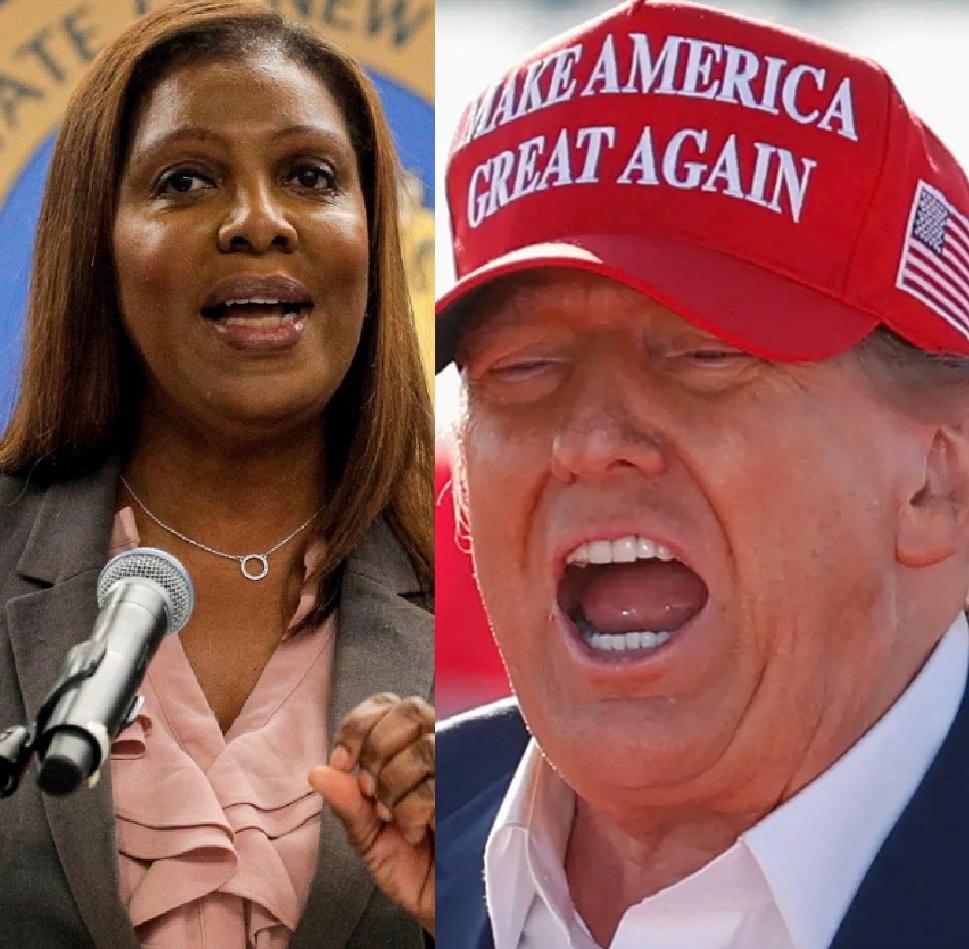BREAKING: New York Attorney General Letitia James brings down the hammer on Donald Trump and takes the first major step towards seizing his assets for the civil fraud case. MAGA world is melting down over this... James has officially filed judgements in Westchester County —