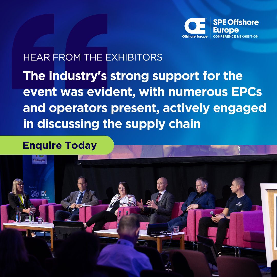 'The industry's strong support for the event was evident, with numerous EPCs and operators present, actively engaged in discussing the supply chain.' 💼 If you're interested in being a part of OE25, enquire now! 🔋💡 bit.ly/3MlEp31 #OE25 #betterenergy #renewableenergy