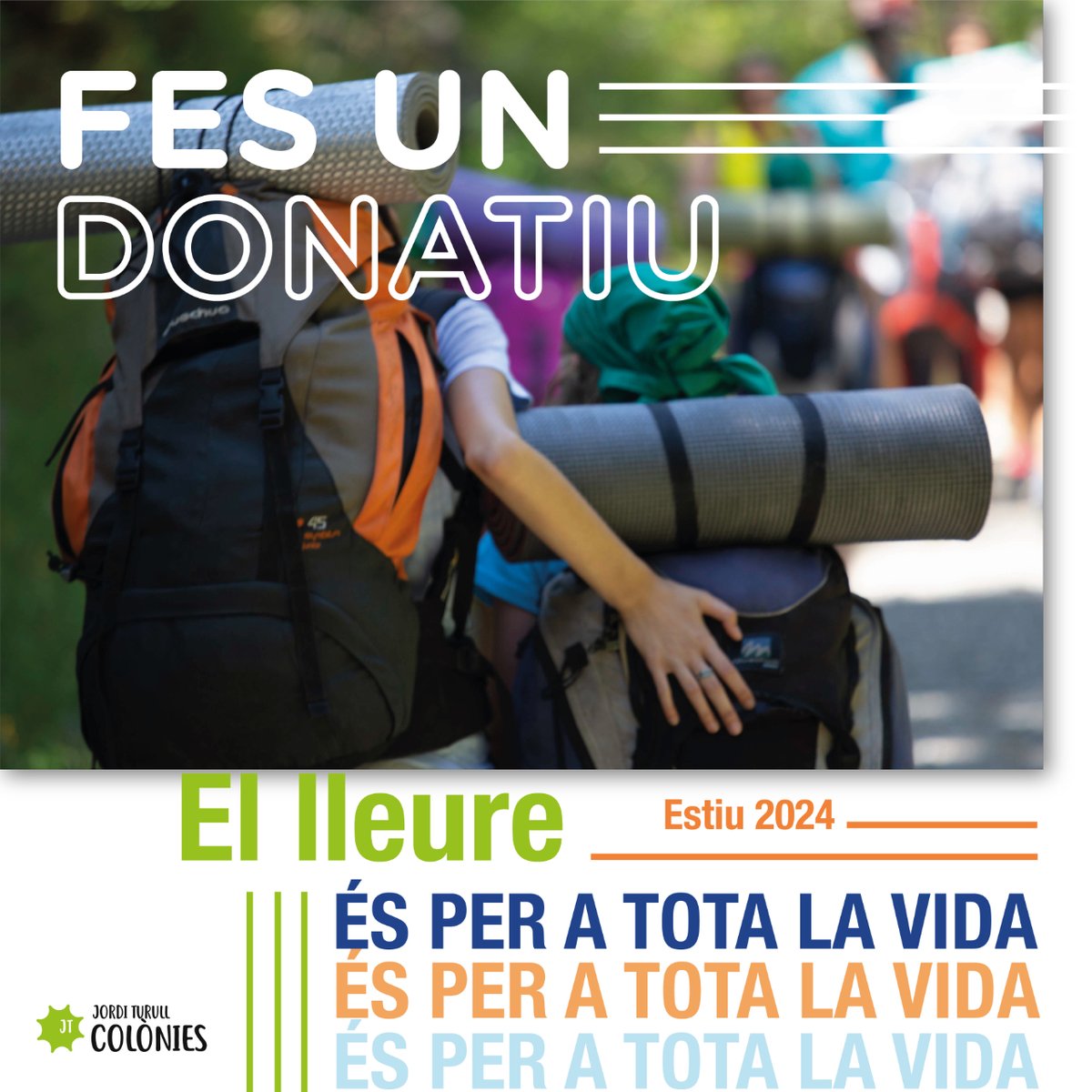 🌳☀️ A Colònies @ll_jorditurull vetllem per oferir l'oportunitat a infants i joves en situació de vulnerabilitat a anar de colònies.

Us animem a fer un donatiu per contribuir a fer-ho possible!

Més info 👉🏼 stockcrowd.com/standard-8105e…