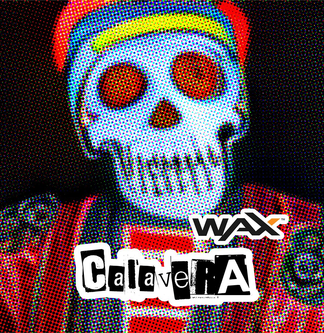 Calaveras PFP Series. Featuring A.I. generated art and music On WAX! 
neftyblocks.com/collection/emp…

#music #NFT #waxp #AI #pfp #Calaveras #TradingCards #waxblockchain #glitch #glitchart #waxdrop