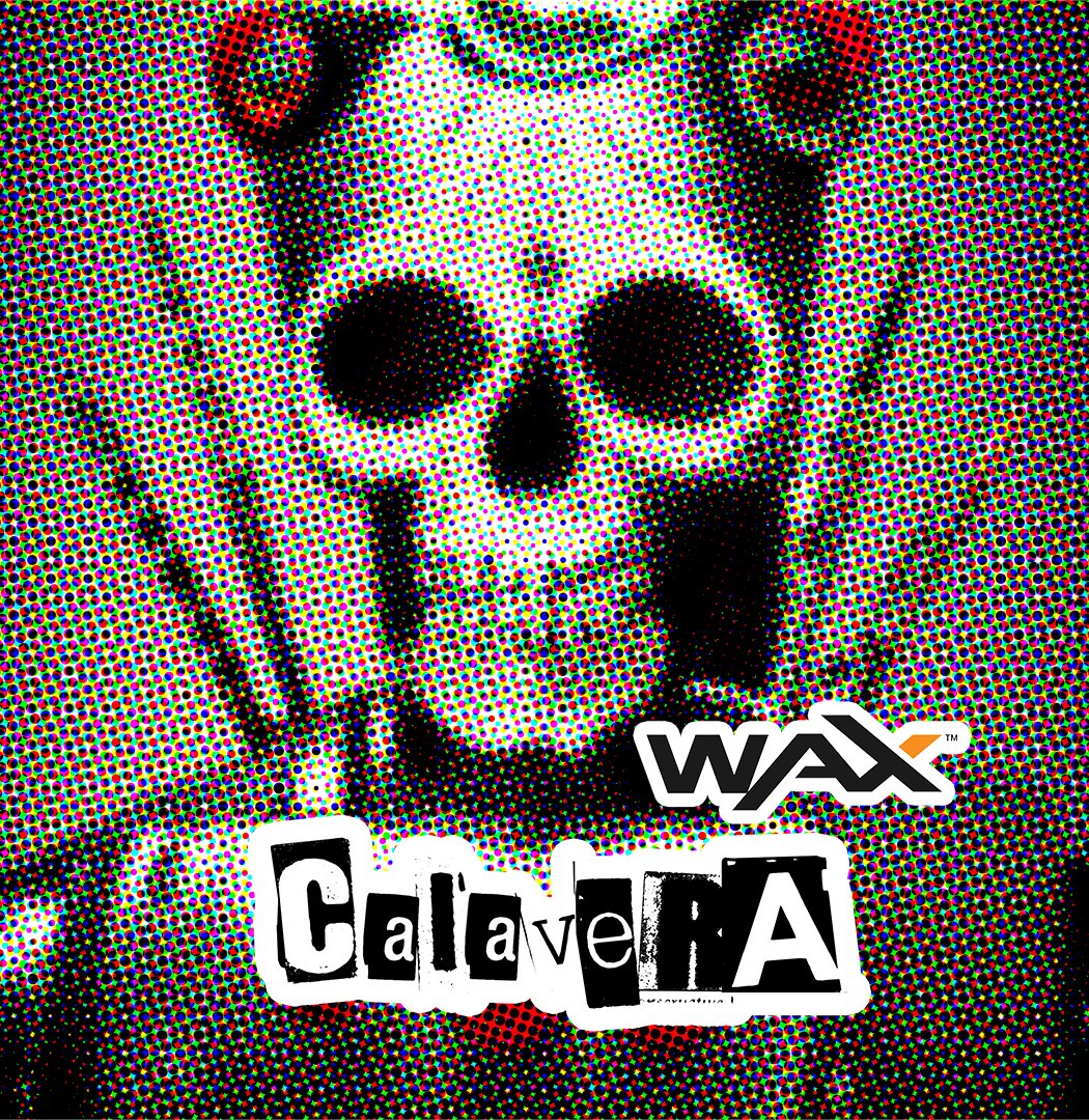 Calaveras PFP Series. Featuring A.I. generated art and music On WAX! 
neftyblocks.com/collection/emp…

#music #NFT #waxp #AI #pfp #Calaveras #TradingCards #waxblockchain #glitch #glitchart #waxdrop