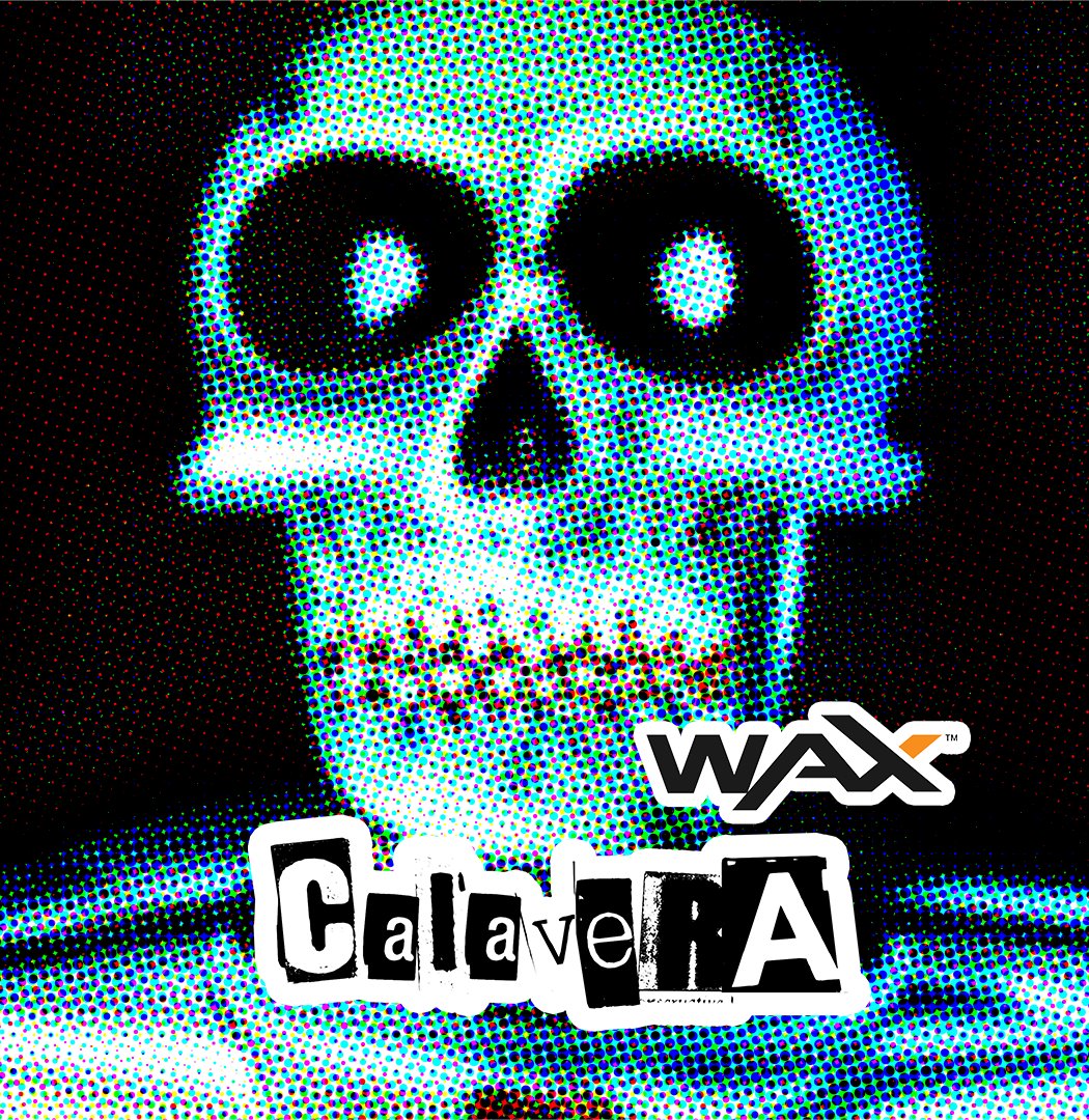 Calaveras PFP Series. Featuring A.I. generated art and music On WAX! 
neftyblocks.com/collection/emp…

#music #NFT #waxp #AI #pfp #Calaveras #TradingCards #waxblockchain #glitch #glitchart #waxdrop