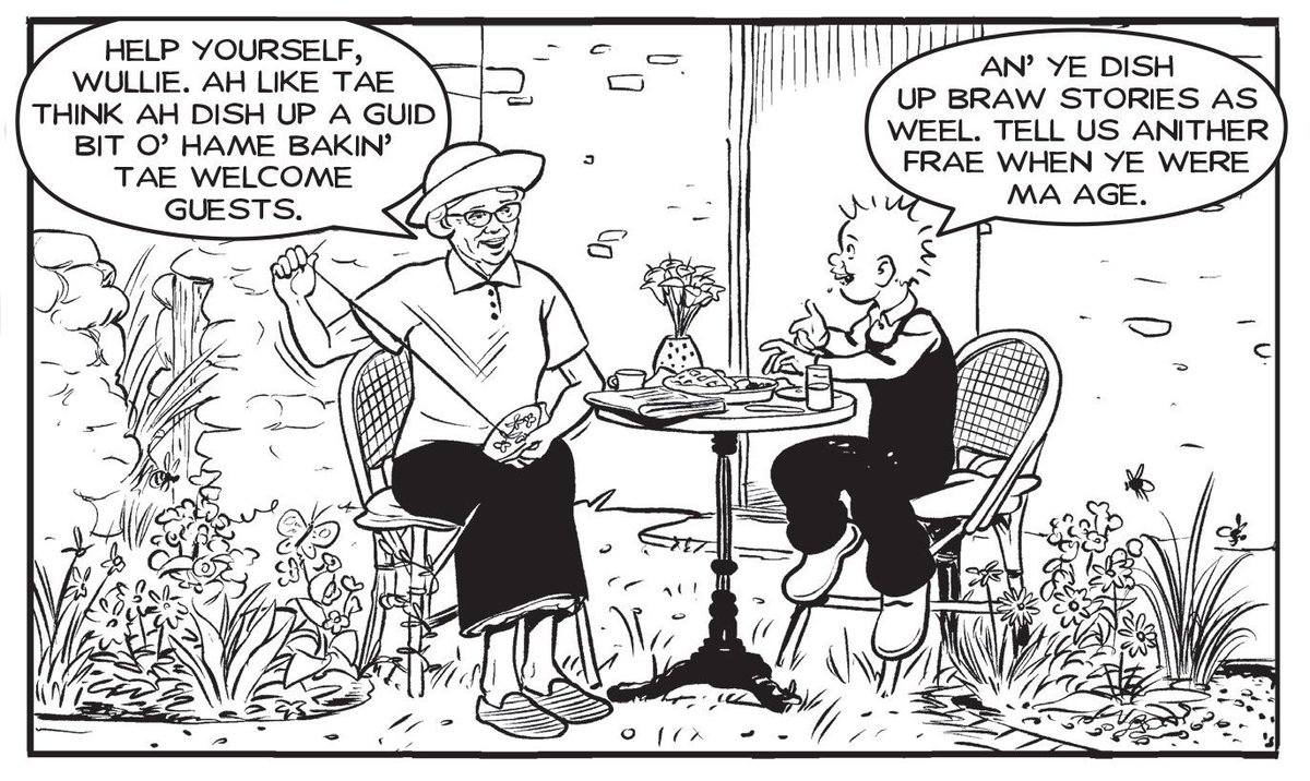 Grab a copy of this week's @Sunday_Post for part two of Oor Wullie's #bigbrawcommunity story. It’s a richt tricky task – or is it? Gettin’ mair fowk tae pay a visit.