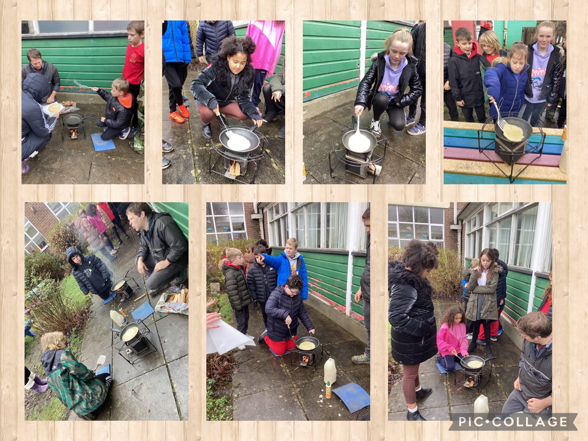 Cooking outdoors. Dosbarth Solva loved making pancakes on the wood fire stove and eating them with chocolate or strawberry sauce, yummy.
<a href="/GlyncoedP/">Glyncoed Primary School - Grow Persevere Succeed</a>
#REACH