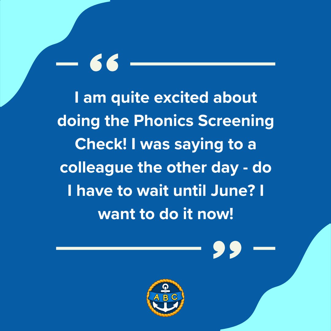 It's been magical to hear how confident our teachers are feeling in the run up to the Phonics Screening Check!

If your SSP hasn't got you feeling excited for the PSC, contact us!

#phonics #primaryteacher #primaryeducation #phonicsscreeningcheck #eyfs #ks1 #ks1teacher #ssp