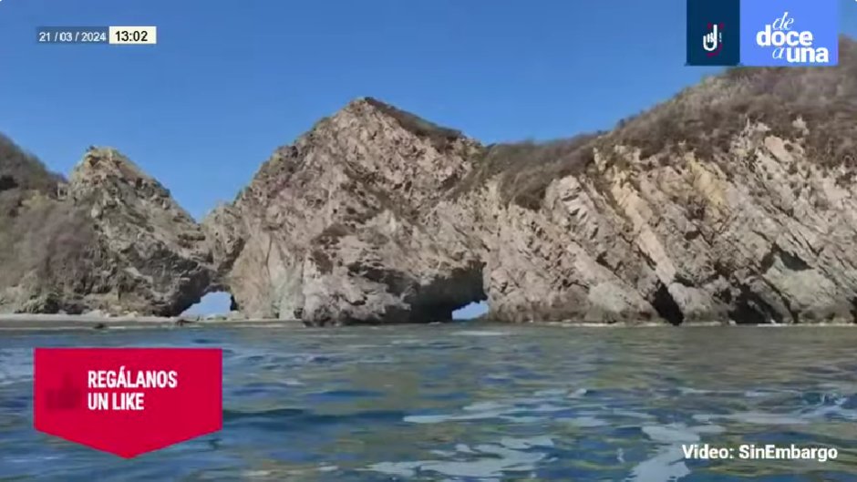 🔴#EnVivo ¬ #DeDoceAUna En Costalegre, Jalisco, Nancy Chávez (@nan_chz) visitó la Bahía de Tenacatita y Cuastecomates para ver ballenas y disfrutar de sus maravillosos paisajes. ¡Los dejamos con esta interesante cápsula! youtube.com/live/VUJWq_XxS…