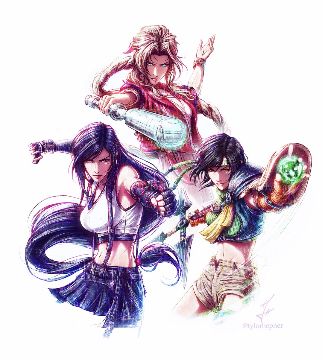 TylorHepnerArt's tweet photo. They are perfect in Rebirth✨ #FF7R https://t.co/ZlolvqLFQF