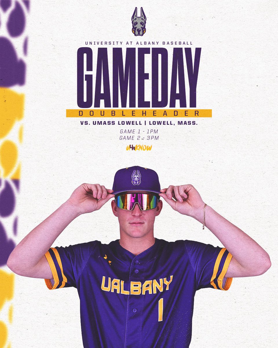 UAlbanyBaseball's tweet image. Do you know what day it is? IT'S GAMEDAY‼️

#UAUKNOW