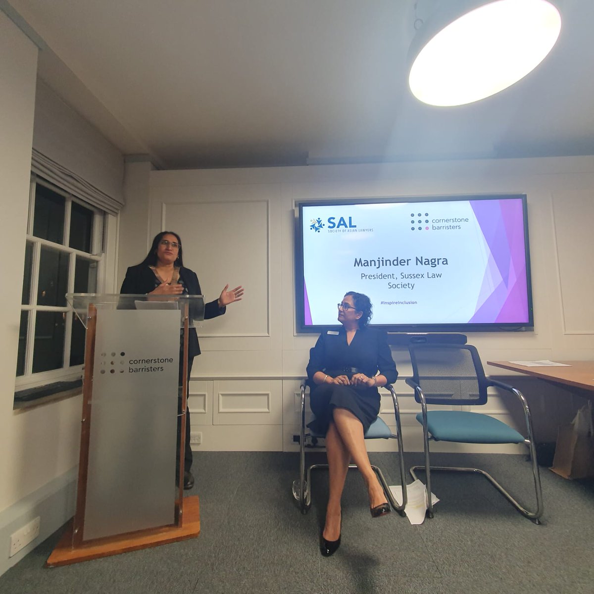 Manjinder Nagra, President of Sussex Law Society tells her story of how she entered the legal profession via a stint playing Rugby for England Students. #InternationalWomensDay2024 #seeitbeit #InspireInclusion @cornerstonebarr @KuljitBhogal