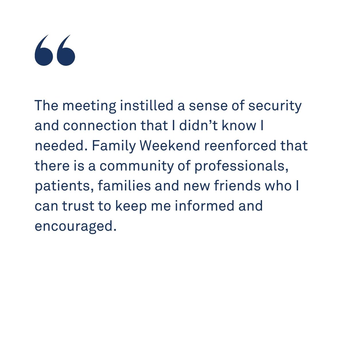 'I wasn’t really sure what to expect at my first family meeting. I remember thinking: 'OK, there’s a bunch of people affected by VHL in this room, now what?' The VHL Alliance Family Meeting made me realize I wasn’t alone. Register here: buff.ly/3uEu3pd