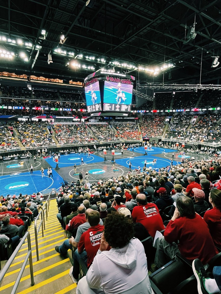 NCAA Division I Wrestling Championships take the mat this weekend in KC. Come check out some of the country's top student-athletes compete for the top title! 🏆 🎉 For the full Championship schedule and fan fest details: visitkc.com/wrestling