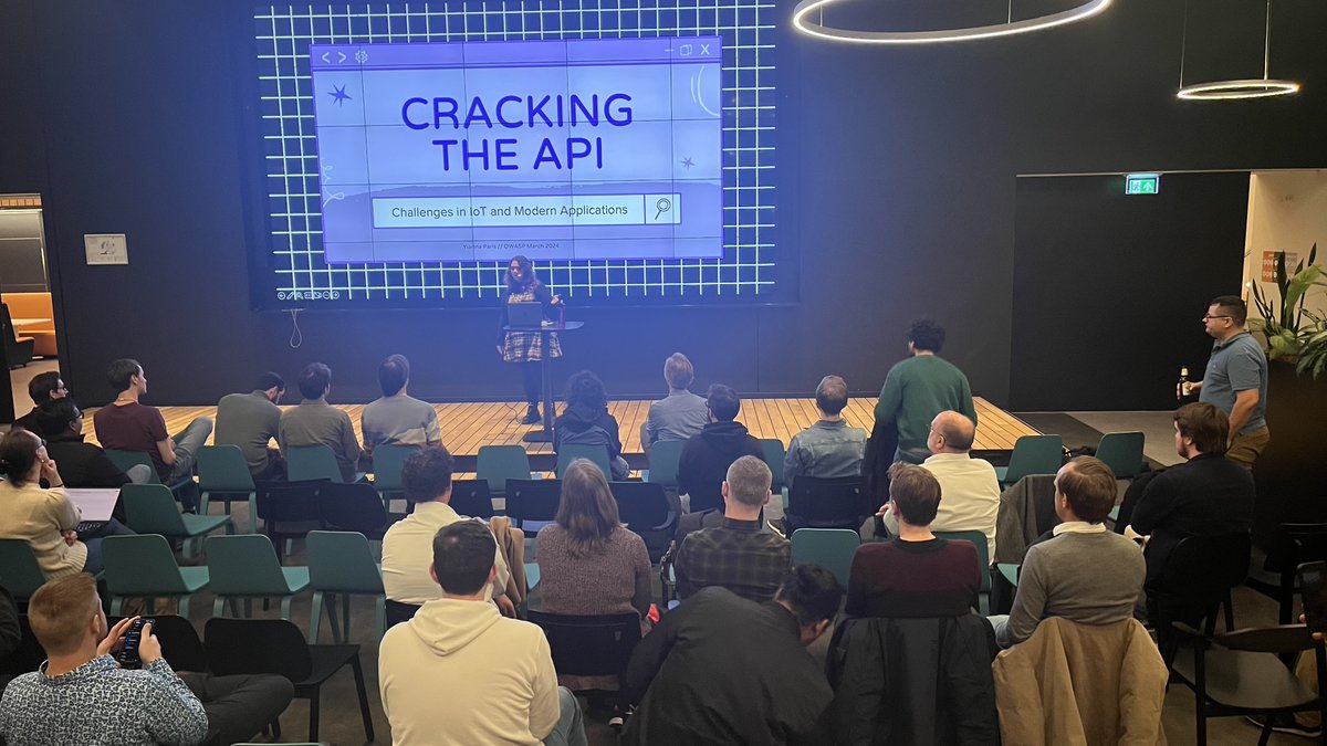 🤖 Yianna Paris is cracking the API!

A compelling discussion on the obstacles within IoT and contemporary applications.

#owasp #apisec #iot