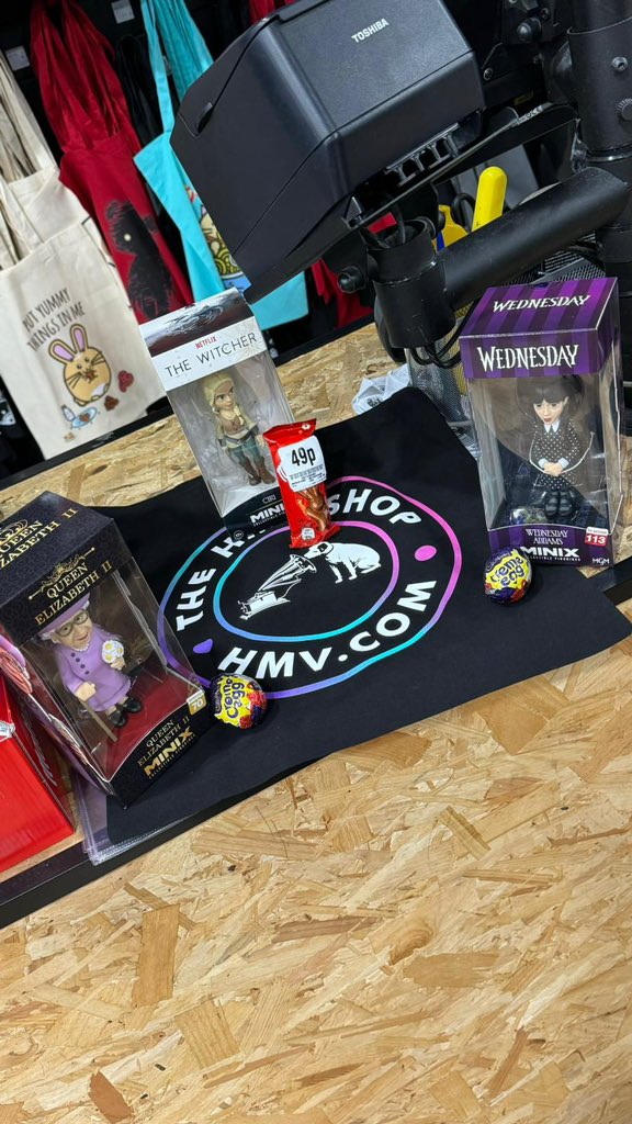 🚨NEW STOCK in store are our latest line of #minix collectible figures, check out a variety of characters from anime, films, shows and more! #newstock #hmv #collectibles