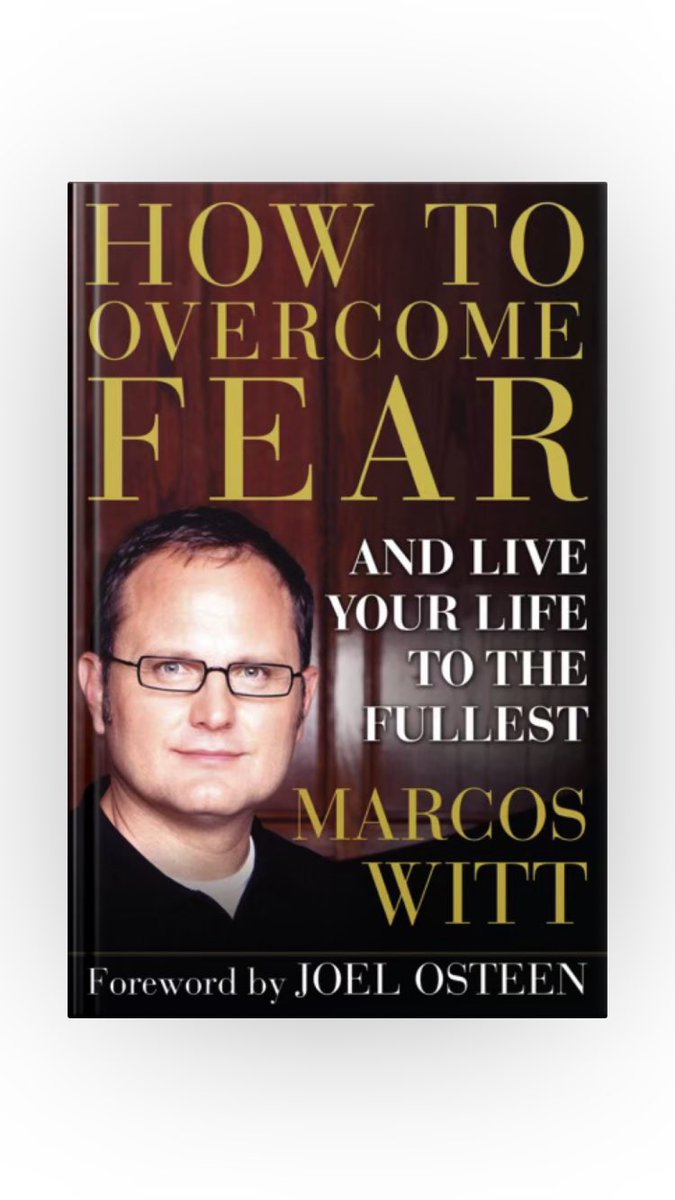 iamdavidposada's tweet image. Currently reading 📖 #HowToOverComeFear @MarcosWitt