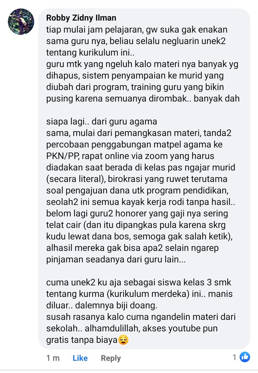 Iman Zanatul Haeri tweet media