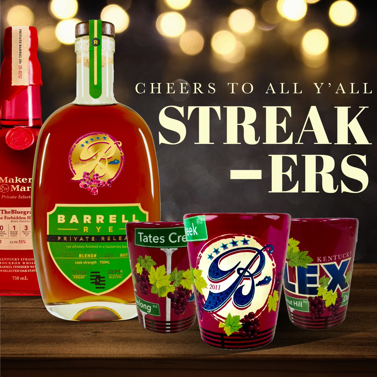 RunTheBluegrass's tweet image. Cheers to all y'all Streakers!!!! (5 years in a row or more!)

It means you stuck with us through COVID, when not a lot did, so it means the world to me! For y'all: meet our 2024 Streaker Shot Glasses to add to - or start - your collection!