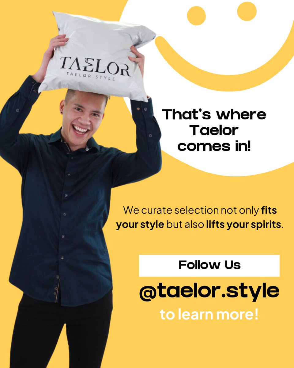 Celebrating International Day of Happiness! Our mission at Taelor is to help you be the best version of yourself every day. And when you feel good about how you look, it makes you happy and makes us very happy! To all our customers, may you always feel happy with Taelor outfits!