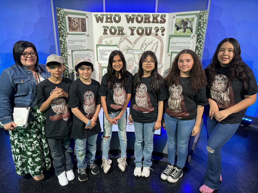 Today, our students delivered a compelling argument in support of the barred owl! We’re incredibly proud of their dedication and passion for conservation. 🦉 #StudentSuccess #ConservationHeroes @FortWorthISD