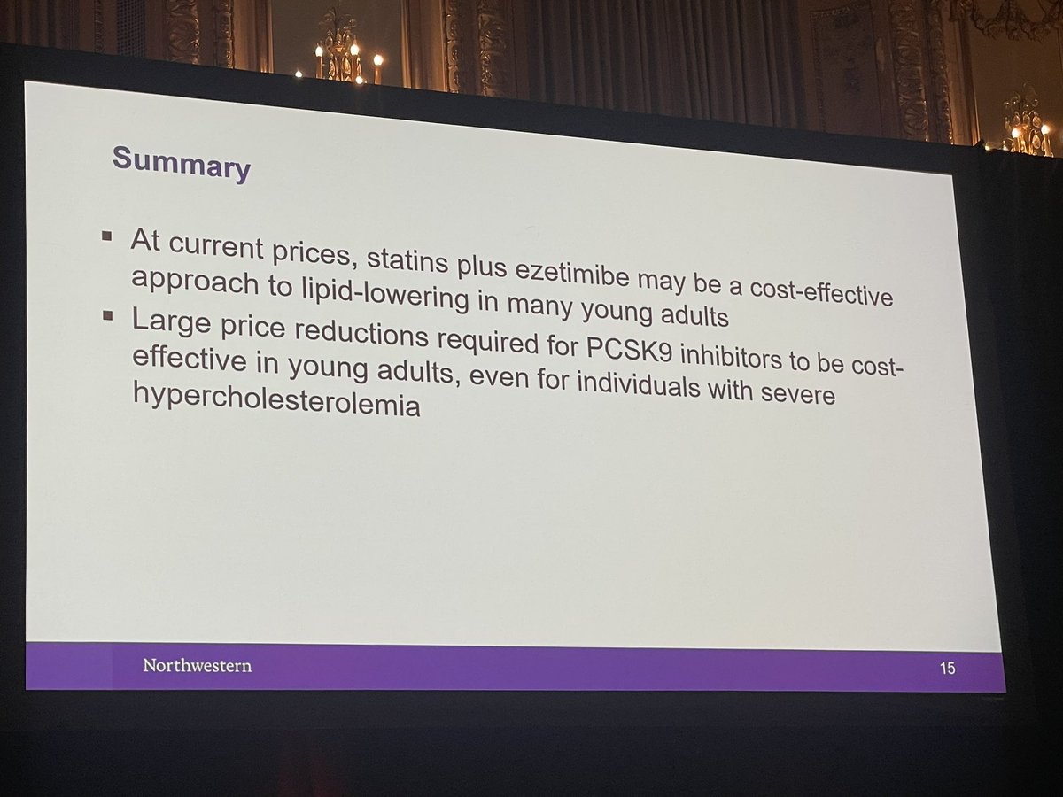 Cost effectiveness of Ezetimibe and PCSK9i when added to statins #EPILifestyle24 #JAHAMeetingReport #AHAJournals @JAHA_AHA @American_Heart