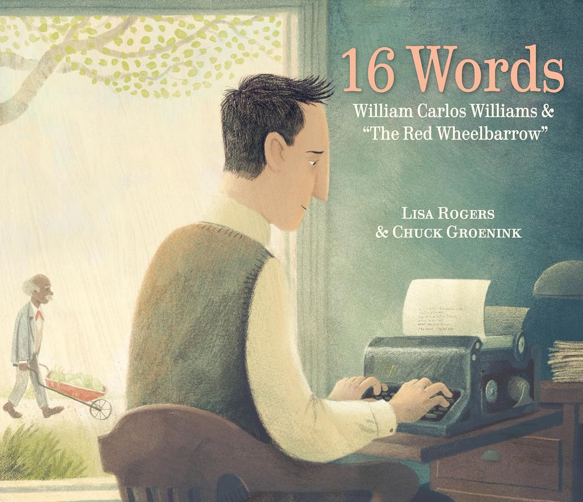 So much depends upon William Carlos Williams & Ezra Pound, whose groundbreaking imagist free verse changed poetry! #WorldPoetryDay #poetry #williamcarloswilliams #ezrapound #kidspoetrybooks #RedWheelbarrow @randomhousekids @anneschwartzbks