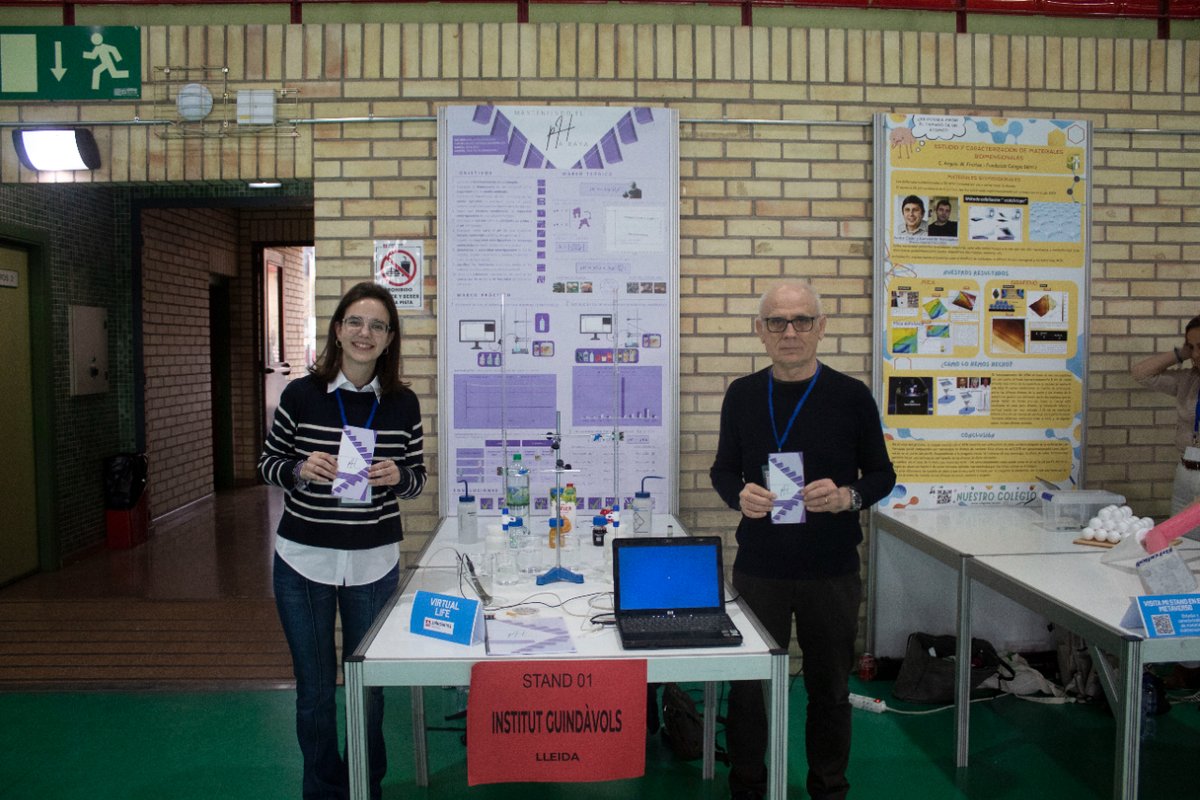 Proyecto MANTENIENDO EL PH A RAYA 1er Premio Categoría Investigación de <a href="/Guindavols/">Institut Guindavols</a>  de Lleida. ¡Felicidades!