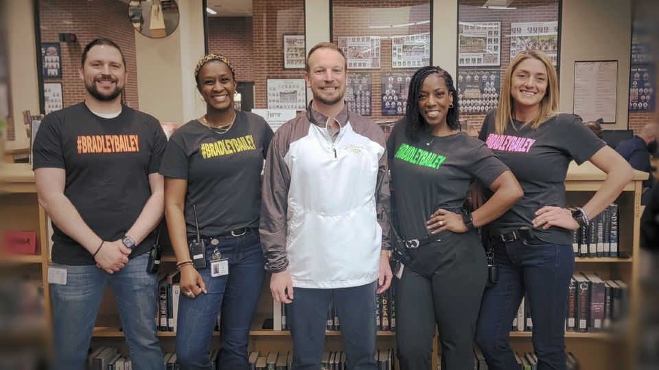 Congratulations to our new principal at McMillen High School, Bradley Bailey! Welcome aboard for real, now and we are so glad they picked you! Great happenings here at McMillen High School! Go Panthers!