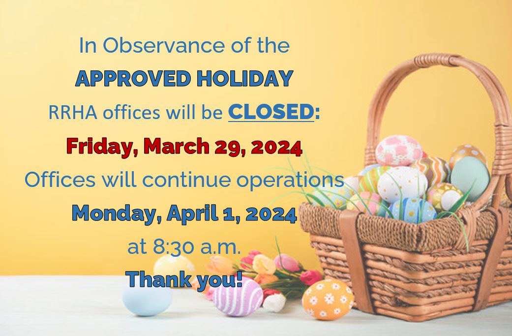 Our offices will be closed on Friday, March 29th. We will be open for regular business hours on Monday, April 1st. Thank you!