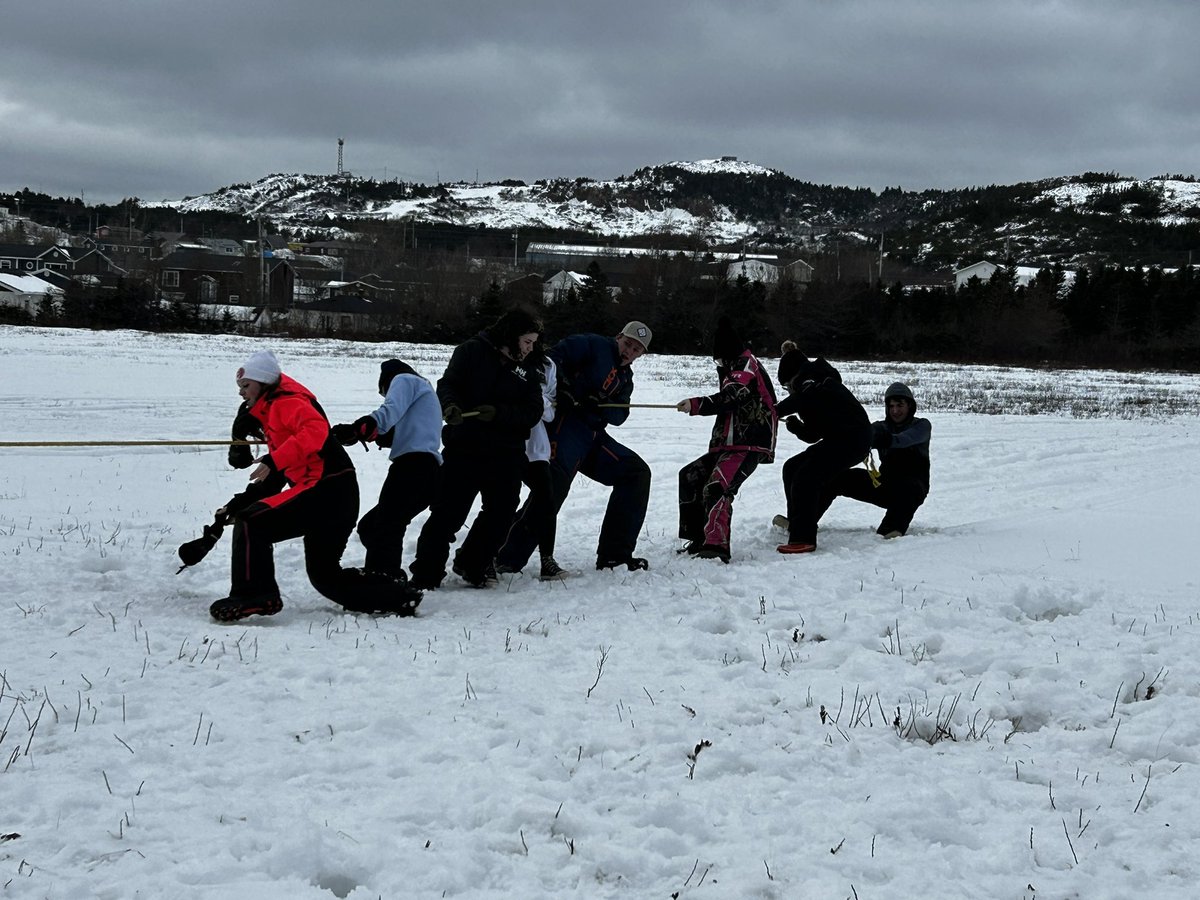 What a great afternoon outside for #DartOutdoors <a href="/cjc_cobras/">CJC</a> so much fun to watch high school students with the ol’parachute! <a href="/schoolsportsnl/">School Sports NL</a> <a href="/NLSchoolsCA/">NLSchools</a>