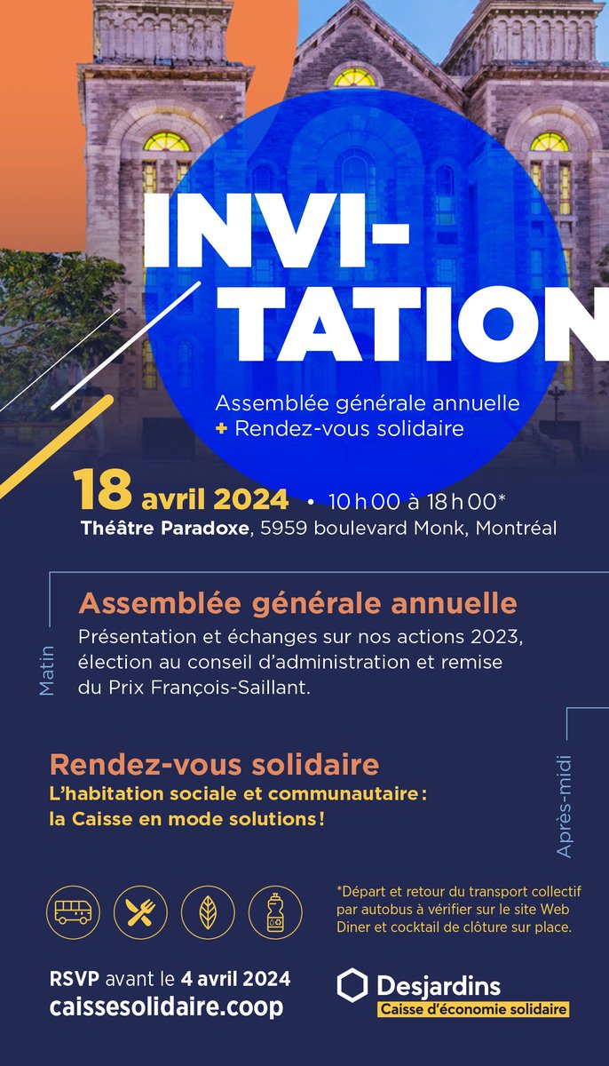 #AGA et Rendez-vous solidaire le 18 avril. Plus de 200 personnes l'ont mis à leur agenda.
Si ce n'est pas fait, inscrivez-vous avant le 4 avril 👉 
caissesolidaire.coop/qui-nous-somme…
