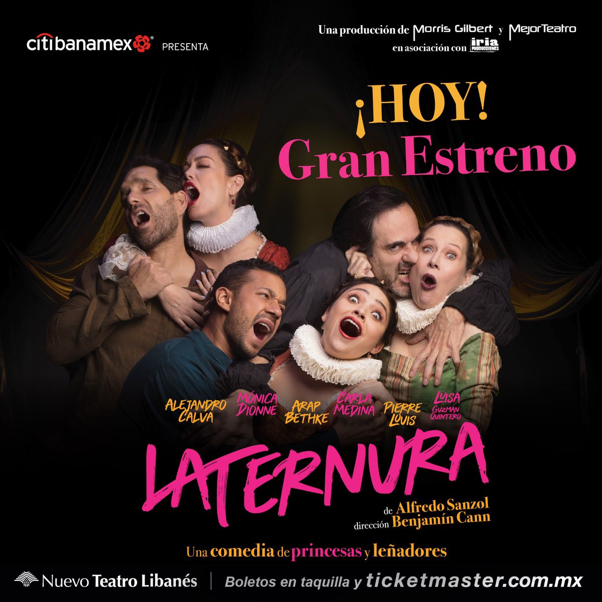 Tengo un plan: Estrenar el día de hoy 💨@LaTernuraObra ¡Nos vemos en el Nuevo Teatro Libanés!