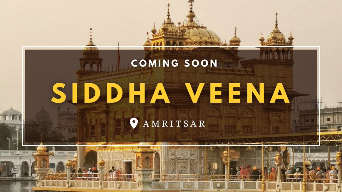 Siddha Veena in Amritsar Stay Tune !! Follow the space ✨ SiddhaVeena Siddhartha Banerjee Siddhartha Banerjee #siddhaveena #siddharthabanerjee #amritsar #amritsardiaries #AmritsarNews #amritsarsahib