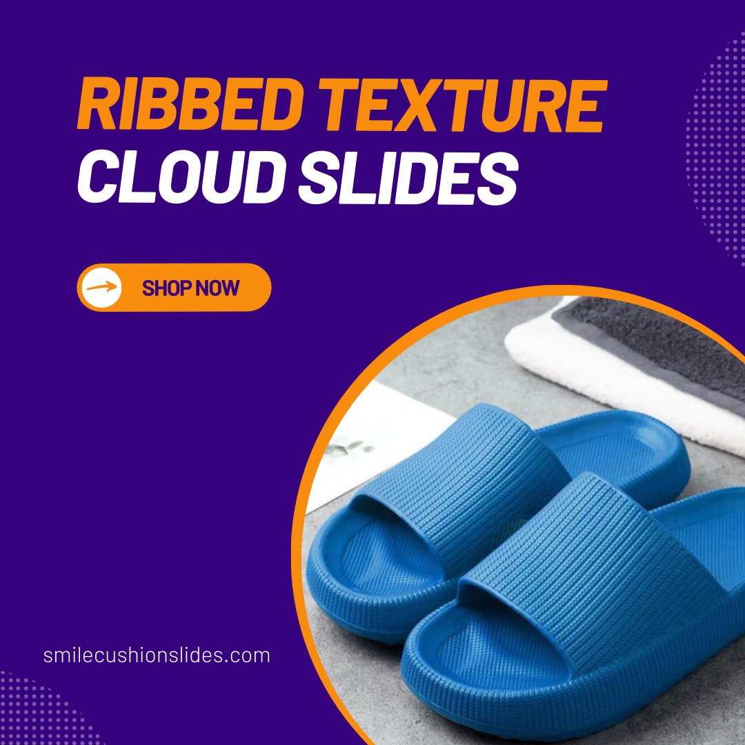 Experience cloud-like comfort with our Ribbed Texture Cloud Slides! ☁️👣 Slide into relaxation mode with these ultra-soft and cushioned slides, designed to pamper your feet with every step.
Shop Now: smilecushionslides.com/products/ribbe…
#slides #comfort #shopnow #cloudslides
