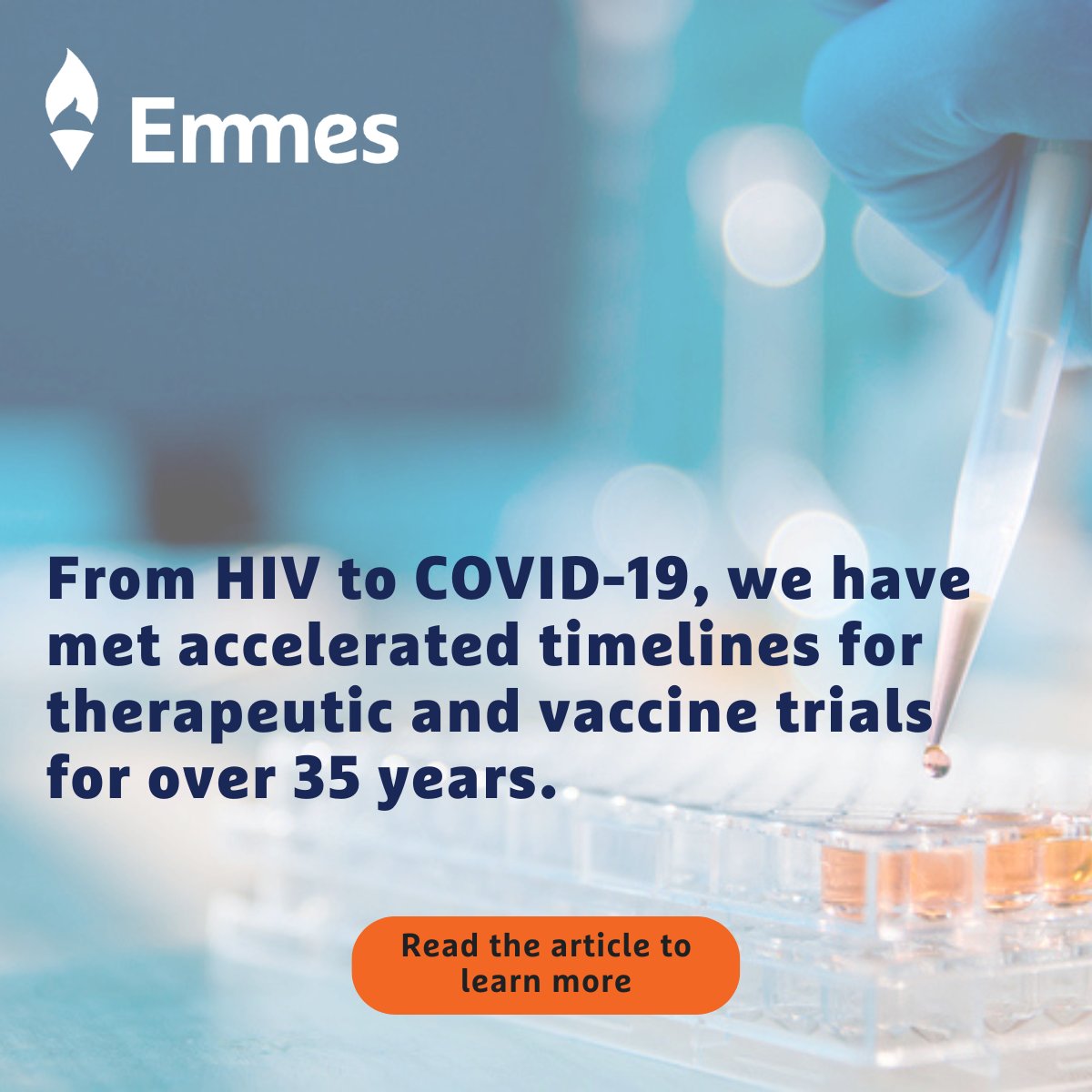 Collaborate with our team of #Vaccine &amp; #InfectiousDisease experts with 35+ years of experience providing leadership &amp; full-service support. Our flexible, rapid approach &amp; deep expertise have successfully met accelerated timelines for #clinicaltrials. hubs.la/Q02qkgbK0