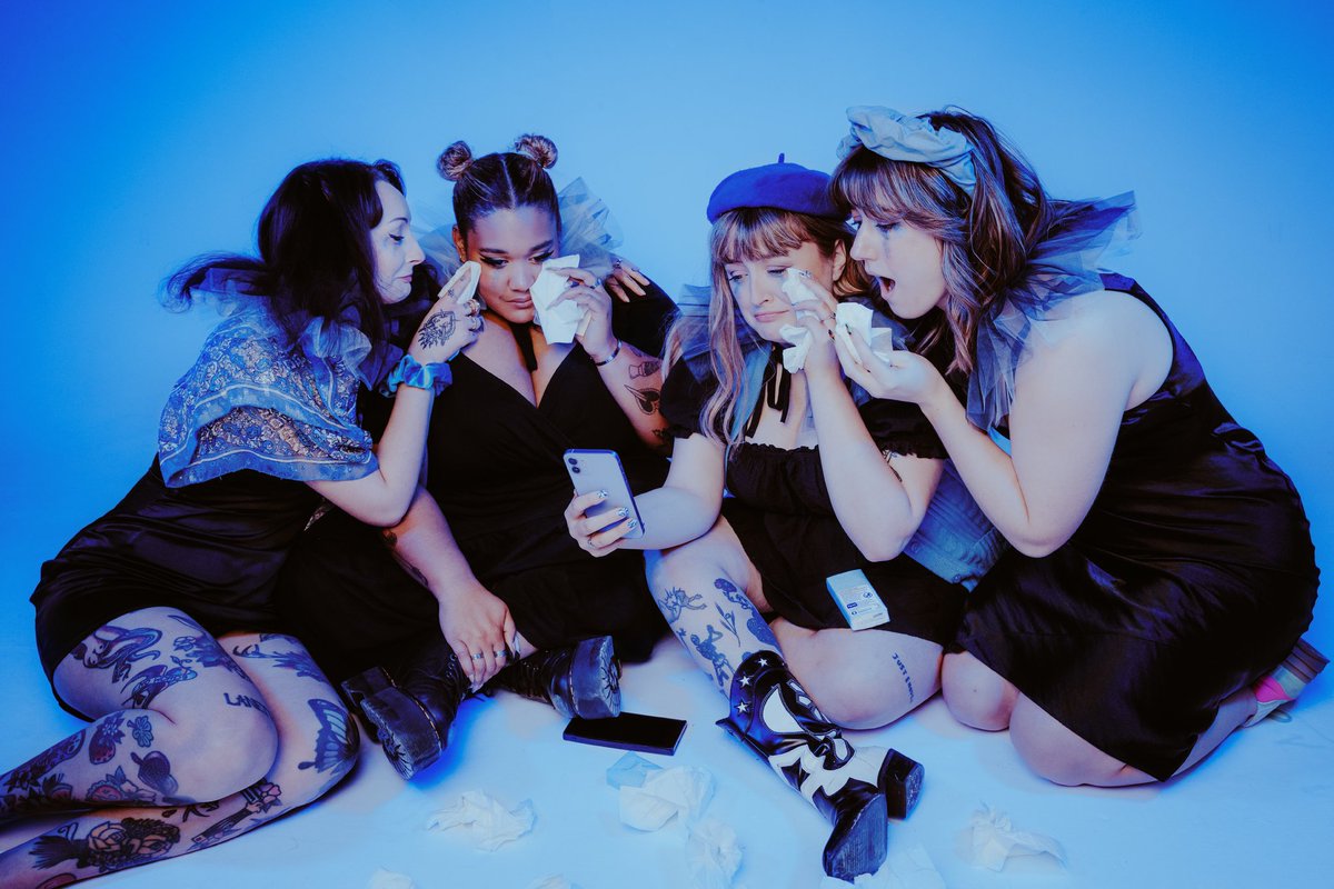 Murder Club (@murderclubuk) on Twitter photo ICYMI Cry baby comes out a week tomorrow. The final part of our 3 track concept EP about the stages of a night out. We've all left a night out in tears at some point, this one is for you!!
Pre-save link in our bio. Thank you for all the love and support 🥲🫶🪩🍒❤️
<a href="/VennRecords/">Venn Records</a> ICYMI Cry baby comes out a week tomorrow. The final part of our 3 track concept EP about the stages of a night out. We've all left a night out in tears at some point, this one is for you!!
Pre-save link in our bio. Thank you for all the love and support 🥲🫶🪩🍒❤️
<a href="/VennRecords/">Venn Records</a>