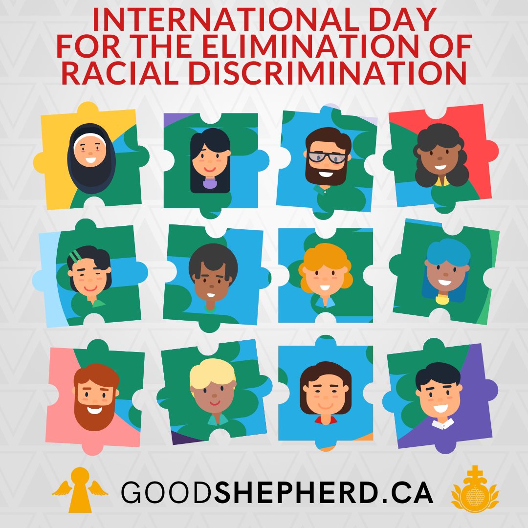 Today is The International Day for the Elimination of Racial Discrimination. @goodshepherd_to stands firm against all forms of #racism & would like to recognize the great diversity of our coworkers, volunteers & supporters. THANK YOU for joining our mission to help the #homeless