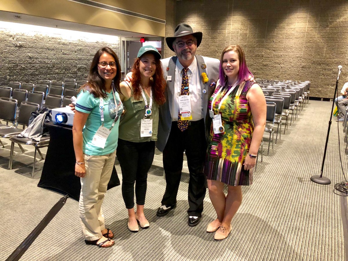 markowenmartin's tweet image. Which reminds me of how three #DocMartians came to my Carski Award talk at #Microbe in 2018 to support me:  @PaulaWelander, @micro_lifter, and Kim Dill-McFarland. @ASMicrobiology @univpugetsound