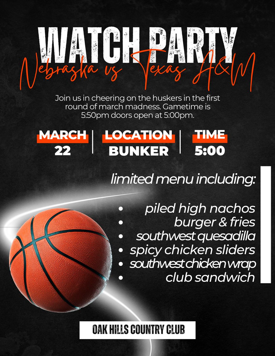 Join us for an epic watch party to cheer on Nebraska vs. Texas A&M!