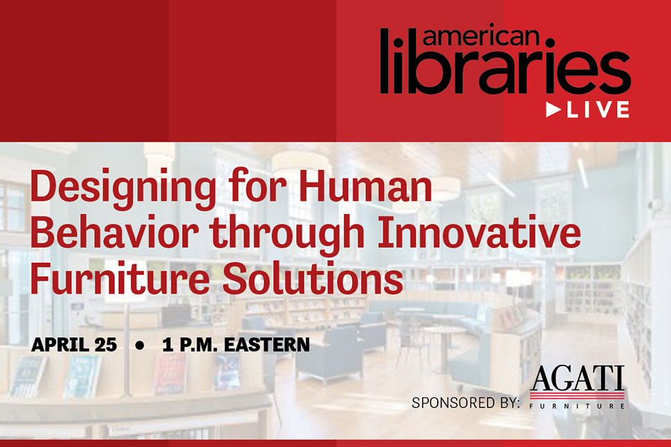 Join us for the next #ALLive FREE webinar 'Designing For Human Behavior through Innovative Furniture Solutions ' Thursday, April 25 at 1 p.m. Eastern time. Register at bit.ly/4coTdcA. Sponsored by @AgatiFurniture.