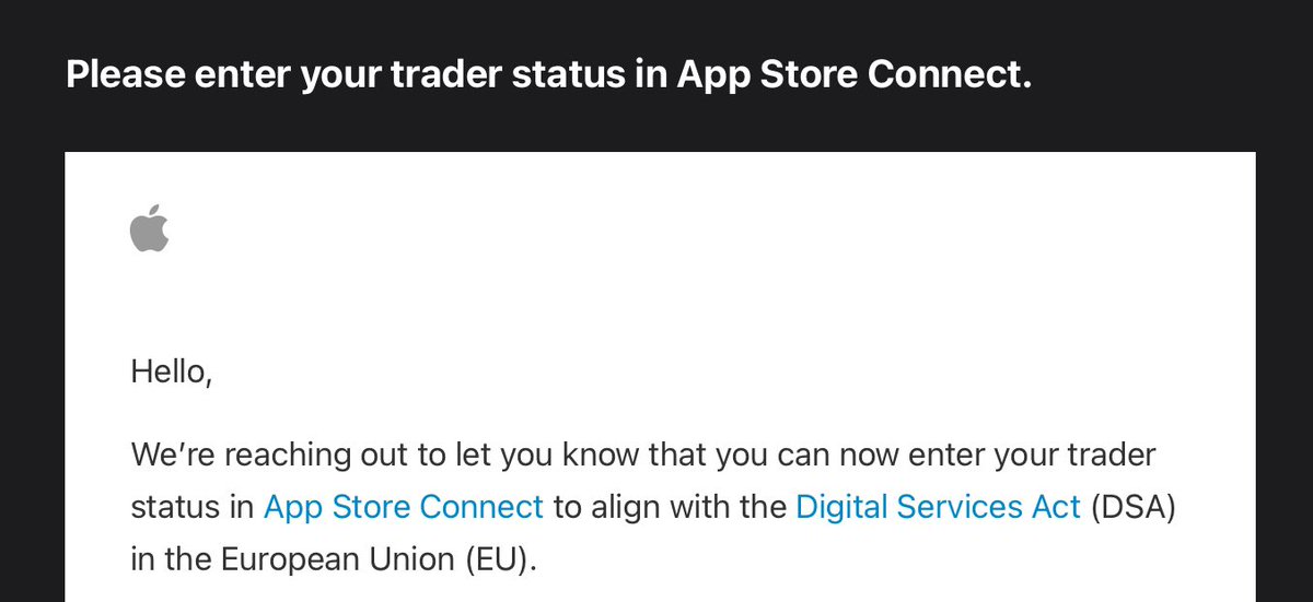 What fresh hell is this trader/non-trader shit? Is Apple really going to share my phone number and home address with the entire world? What a clown show.