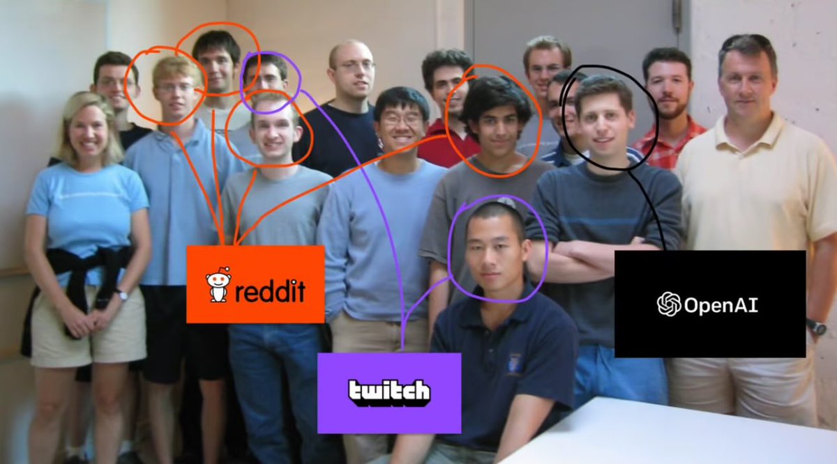 protosphinx's tweet image. Lest we forget that one founder of Reddit