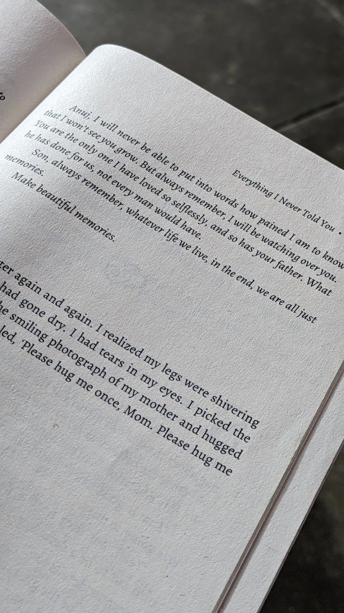 monishasekar_'s tweet photo. We are all just memories ✨ 
Feel good read after a long time! Thanks for this one @Ajaypandey_08 https://t.co/hJvBqw7W2g