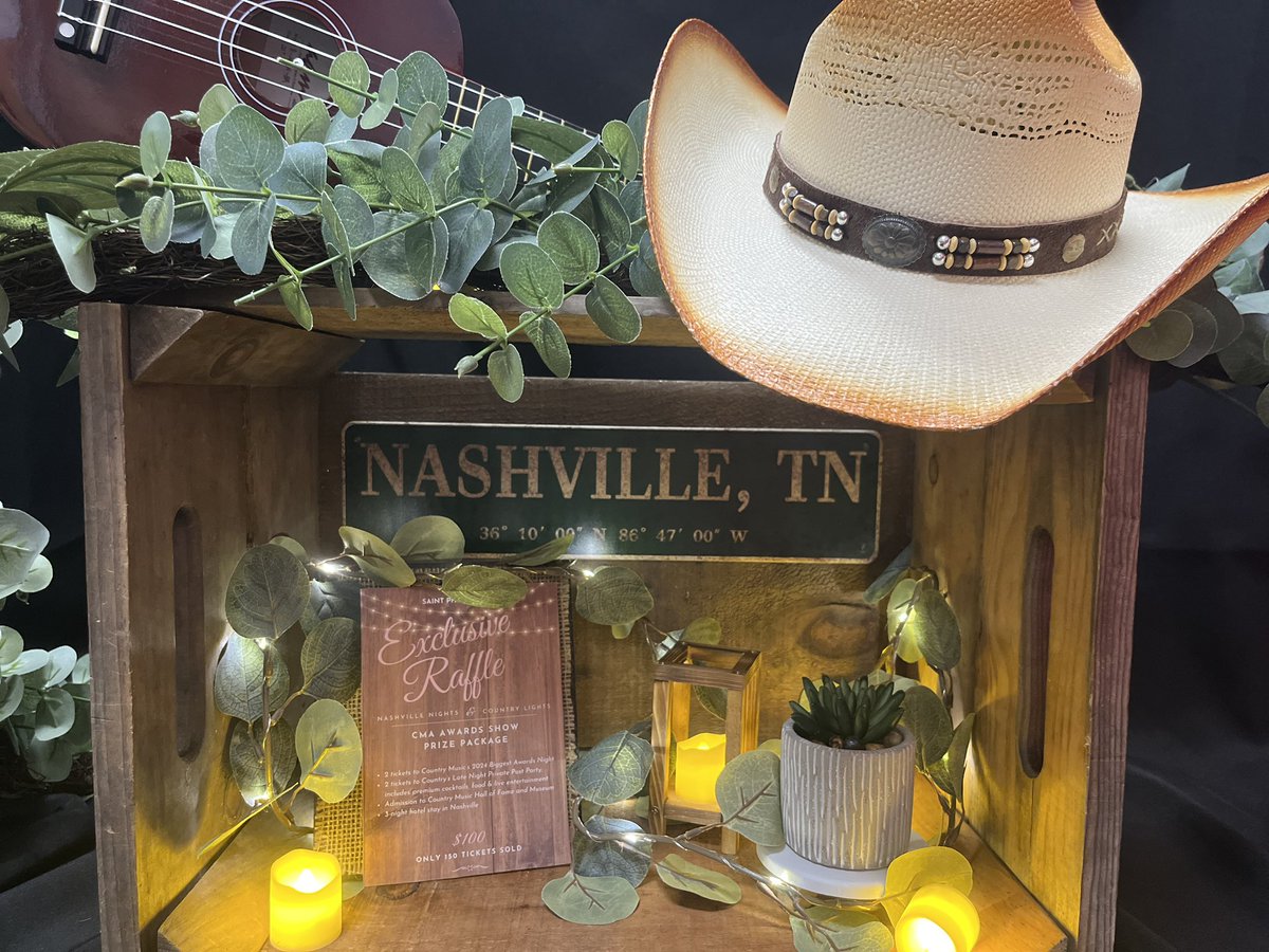 SPS Gala Committee presents: Nashville Nights & Country Lights! Don’t miss out on your chance to be a VIP guest at the 2024 CMA Awards! Only 150 tickets will be sold for this exclusive raffle. Hurry, these will go fast! #CMA #countrymusic #Nashville instagram.com/reel/C4yPnp7LV…