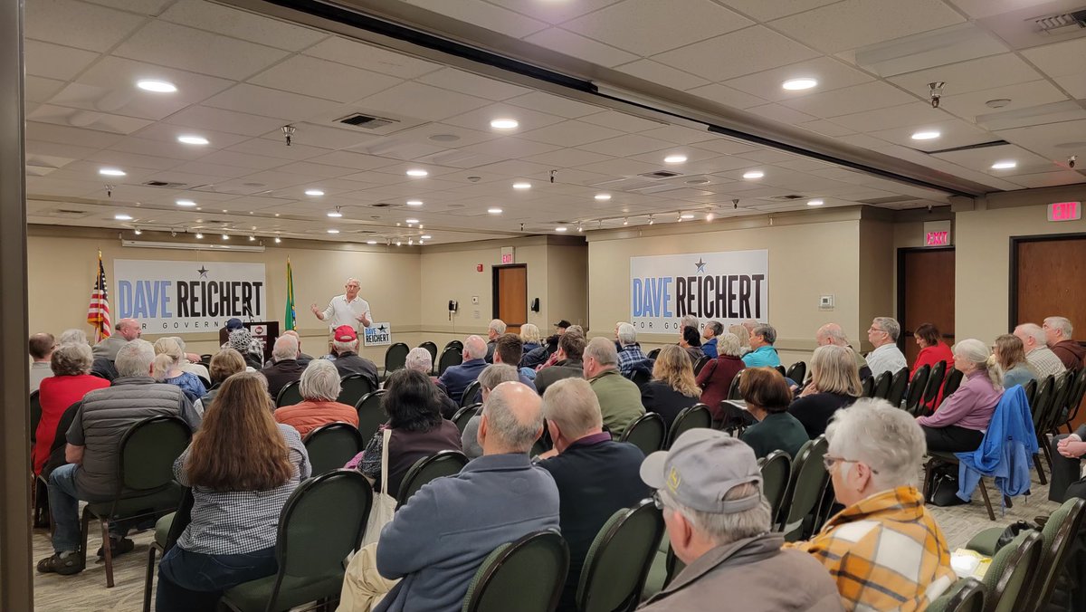 Had a great time addressing the GOP of Island County meeting recently.

The momentum to restore our state is real!

#ChangeWA #FixWA #DoTheRightThing